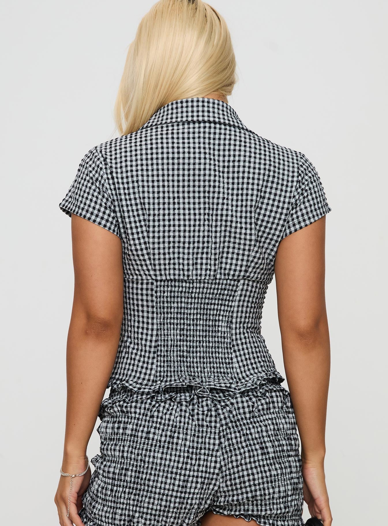 Covey Shirred Puff Sleeve
