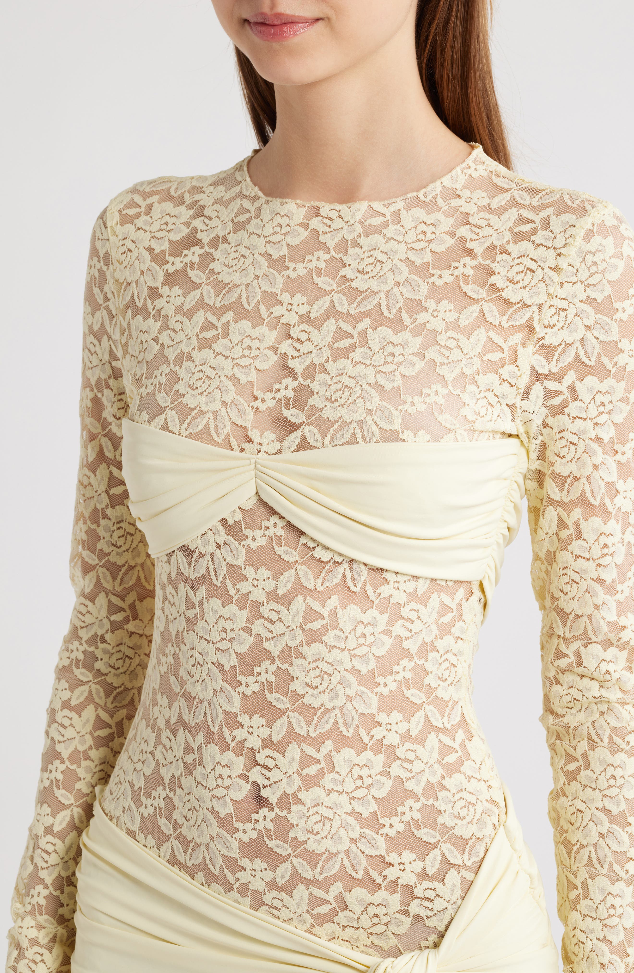 Celina Soleil | Lace Mini Dress