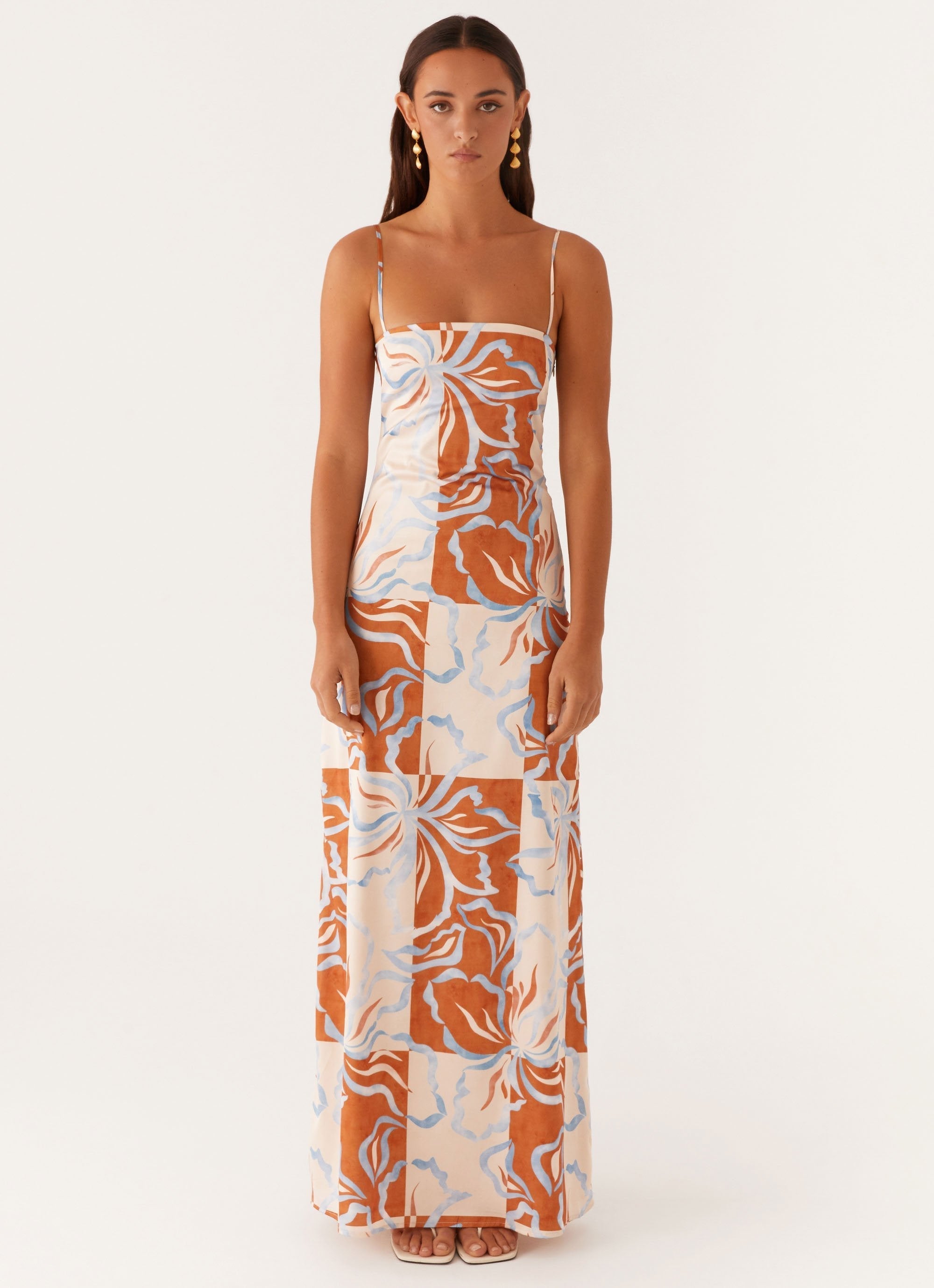 Aster Bloom Maxi Dress