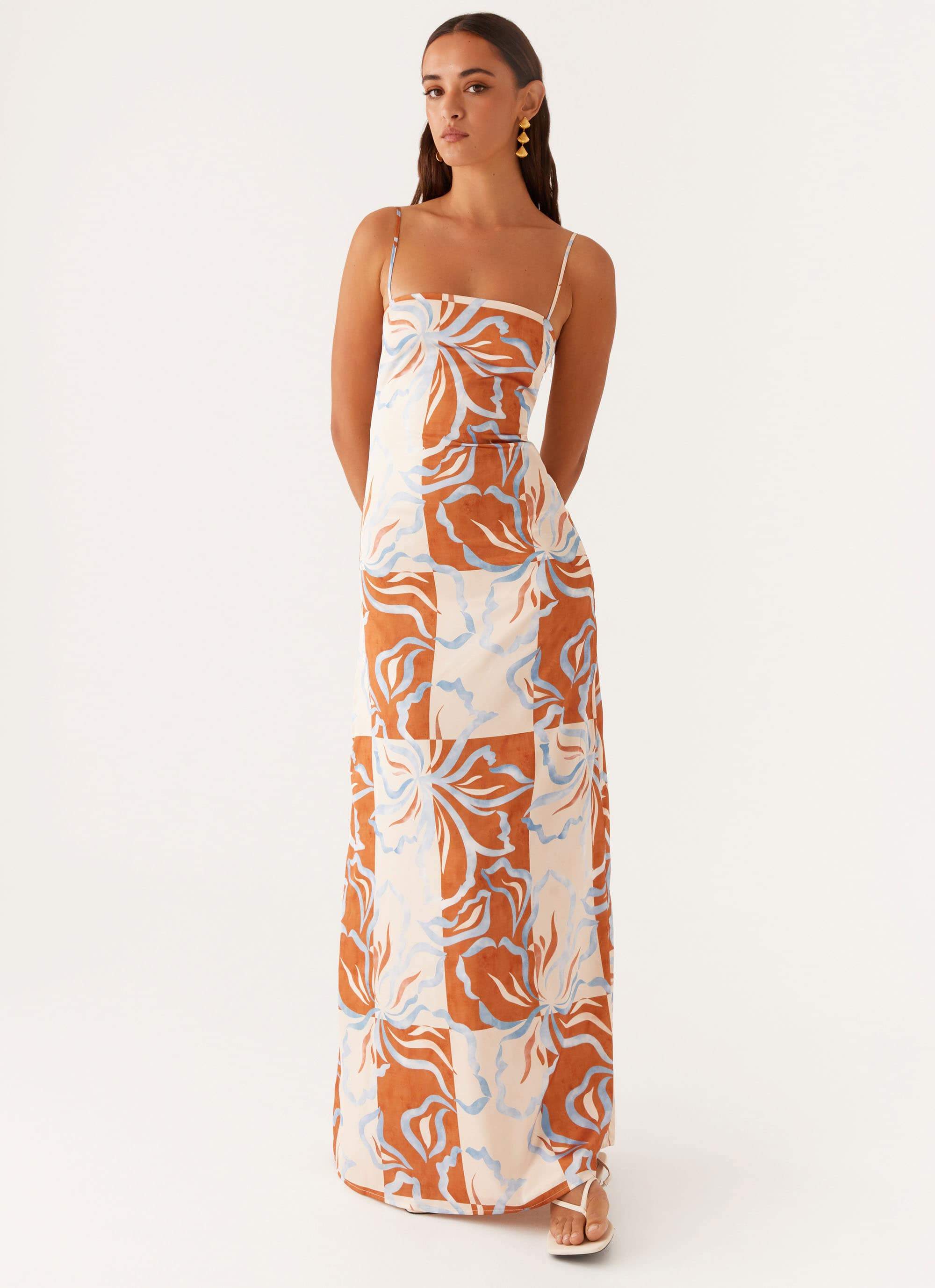 Aster Bloom Maxi Dress