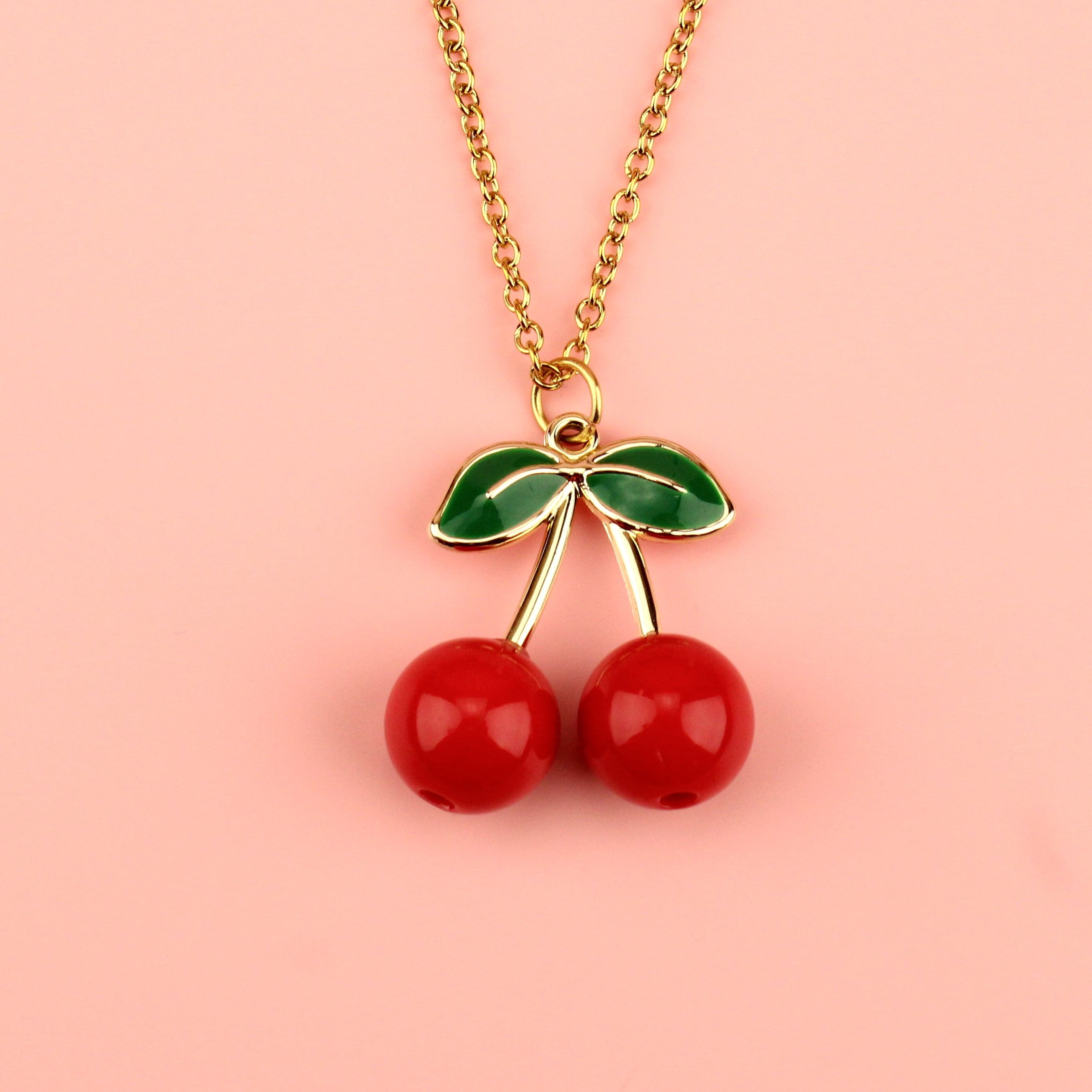 Cherry Bomb Necklace