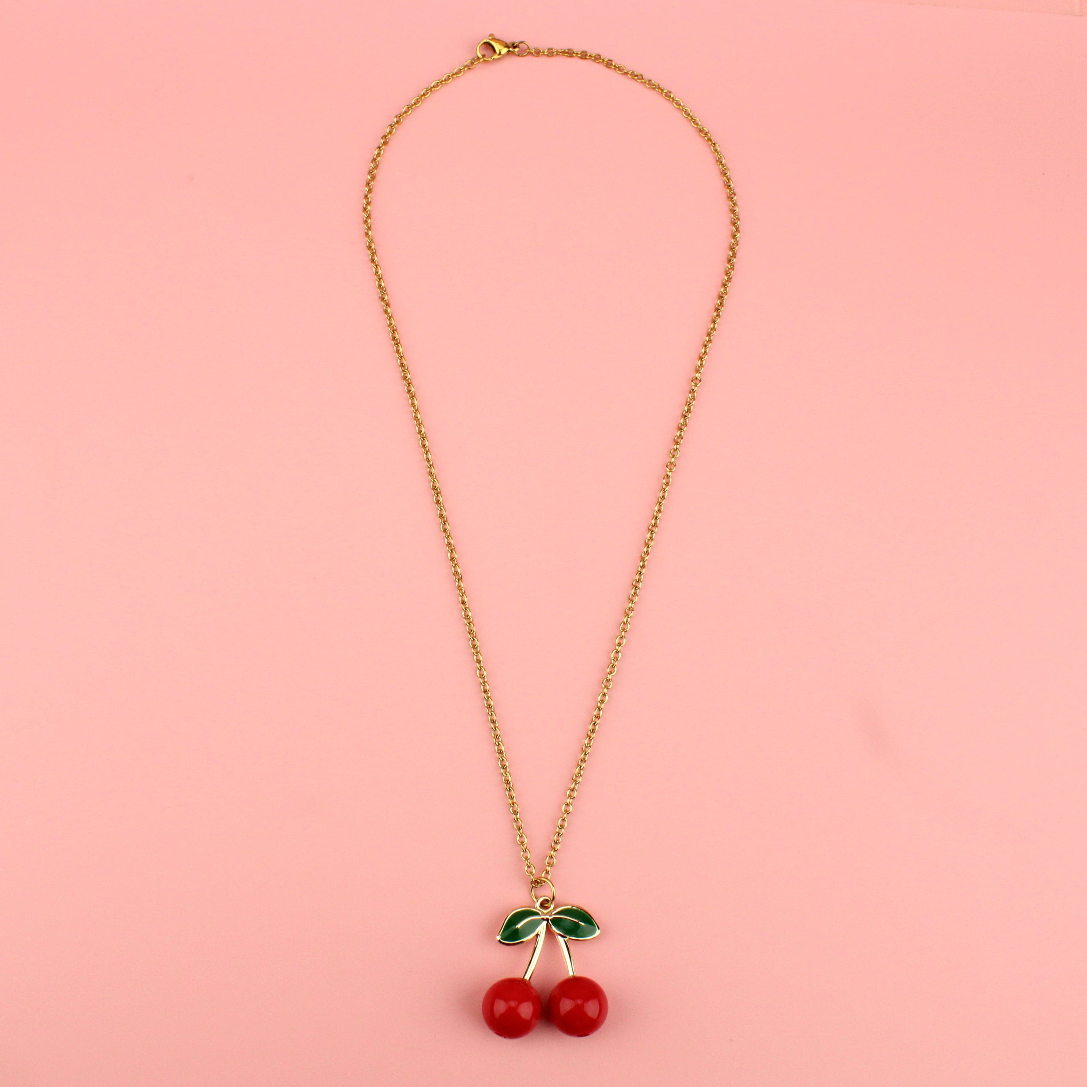 Cherry Bomb Necklace