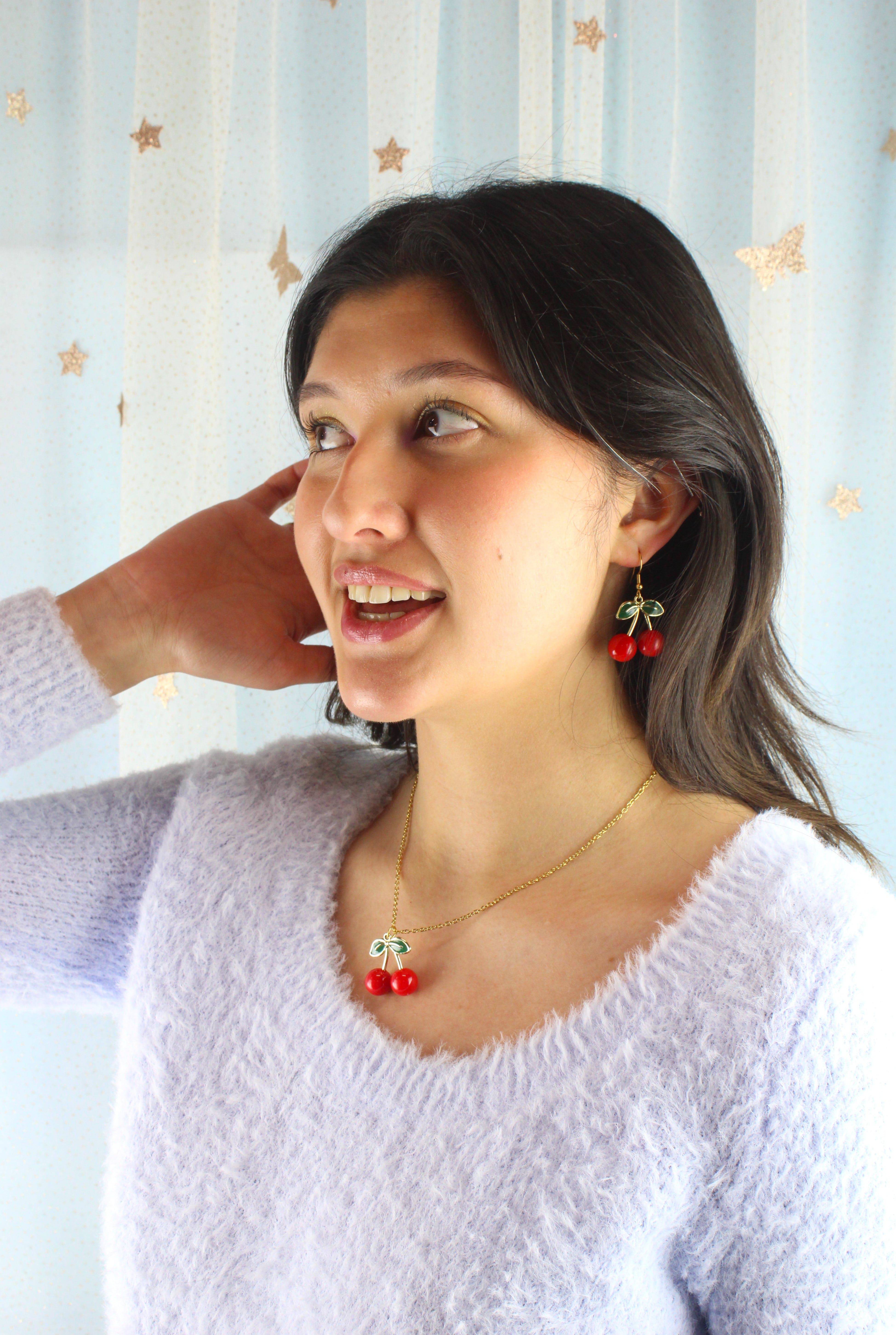 Cherry Bomb Necklace