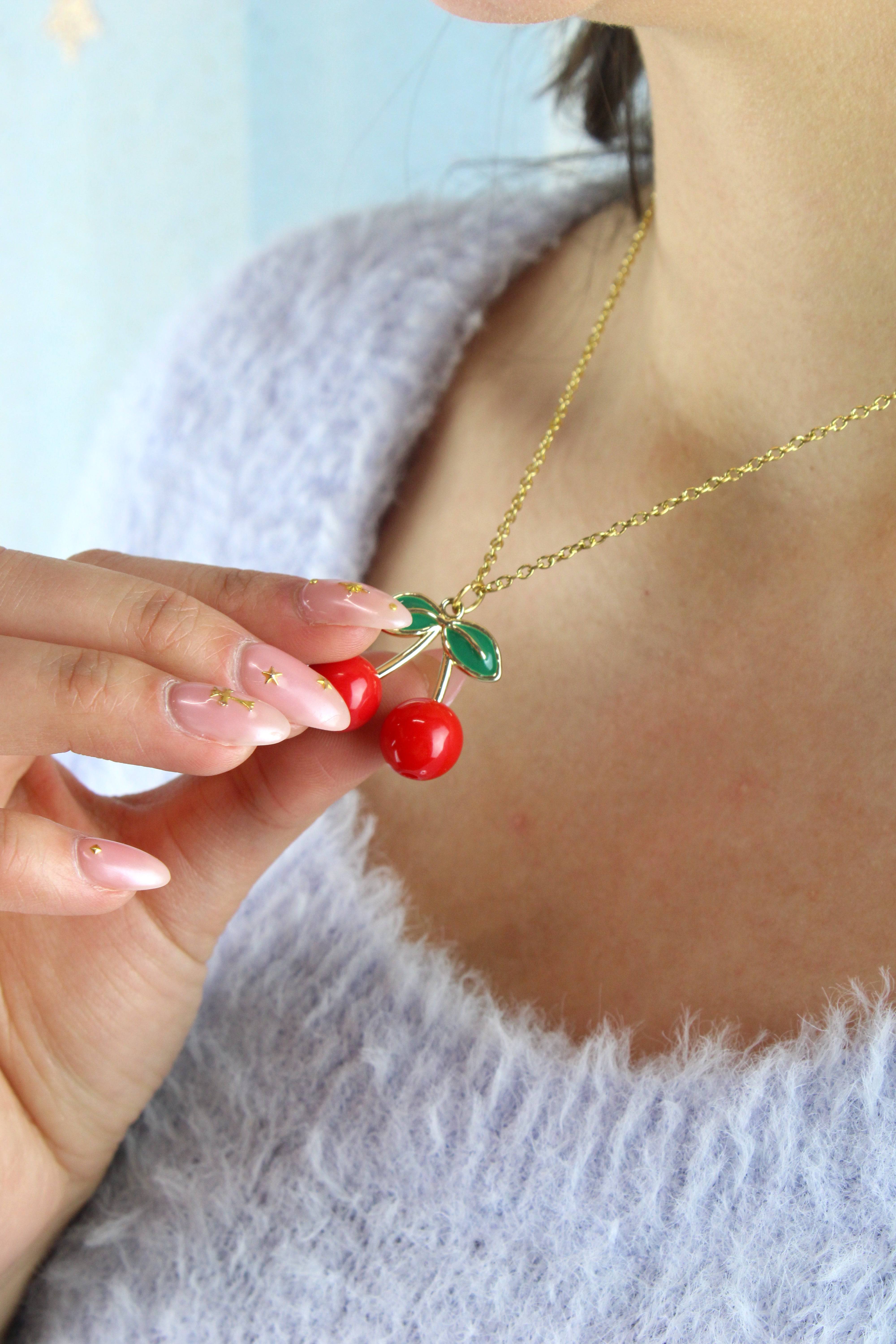 Cherry Bomb Necklace