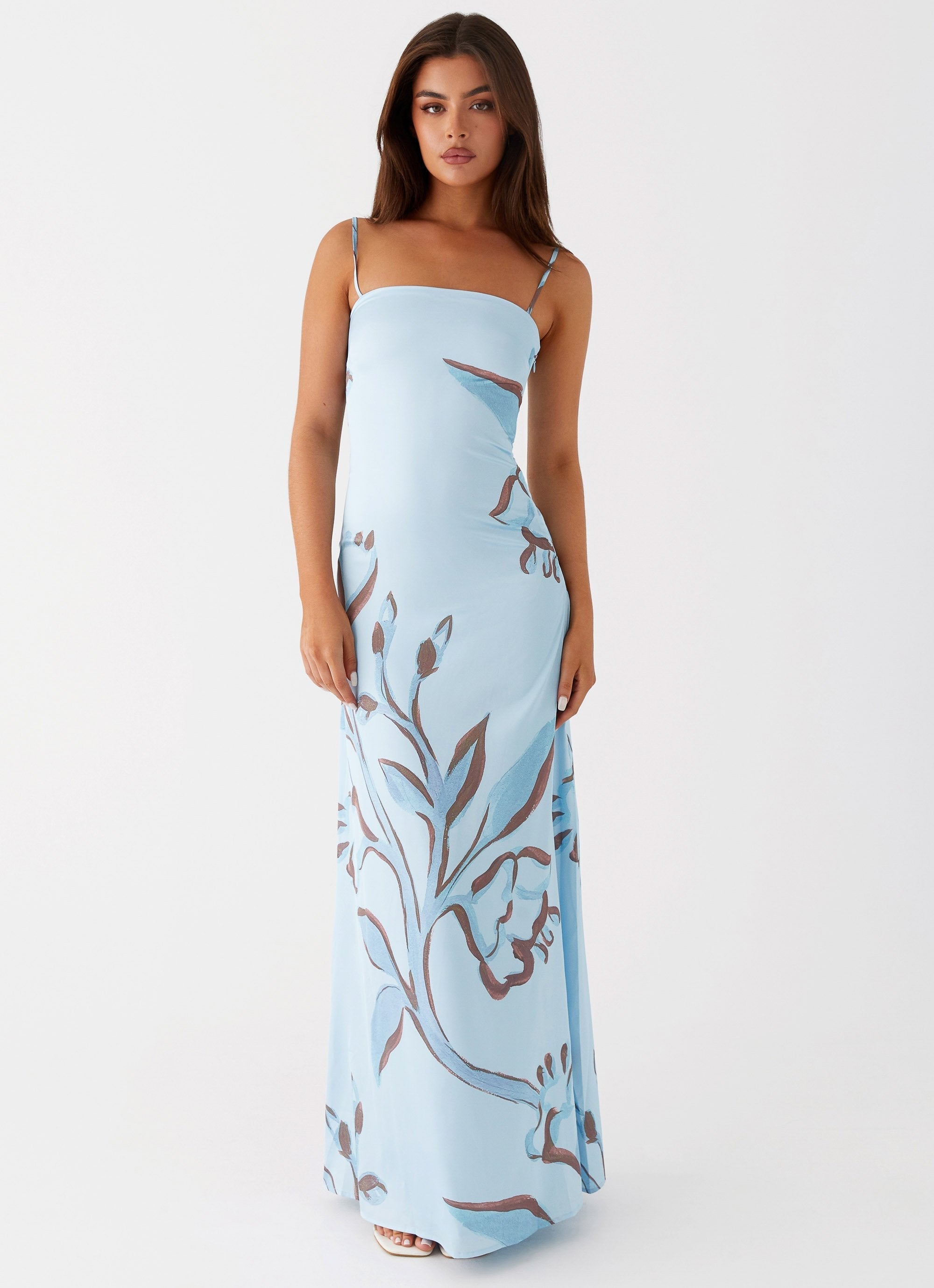 Aster Bloom Maxi Dress