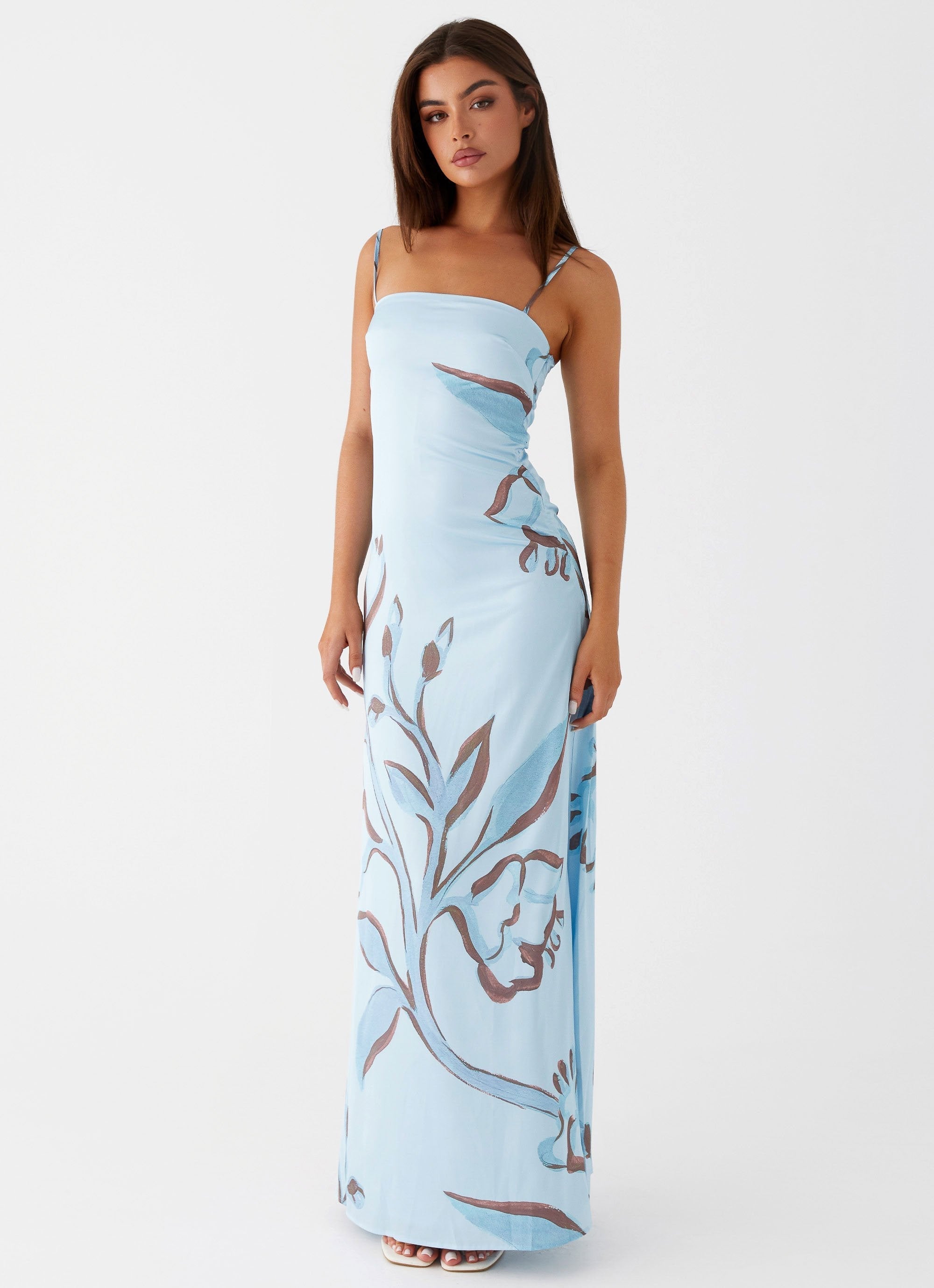 Aster Bloom Maxi Dress