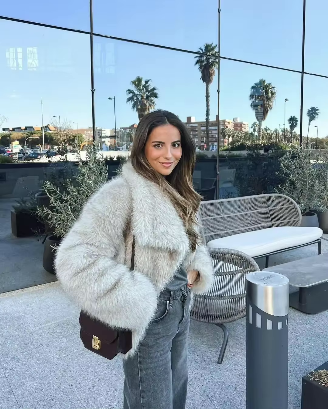 VelvetFur Luxe Coat | Elegant Warmth